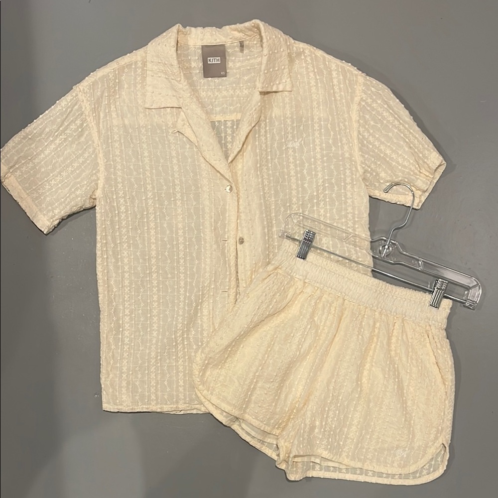 KITH Women's Cream 2 Piece Set